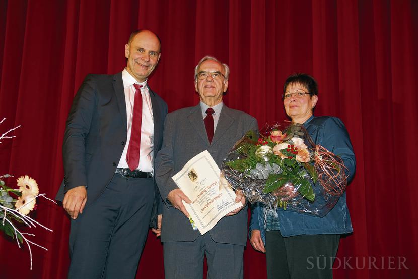 Hubert Denzel Ehrenbrief Stadt Singen 2016