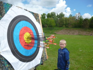 Jaron Fleckner (8 Jahre) unser jüngstes Mitglied